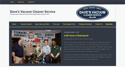 Desktop Screenshot of davesvac.com